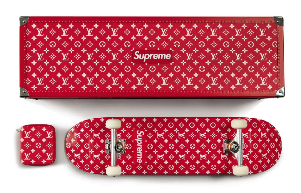 Supreme x Louis Vuitton skateboard  -  $88,200