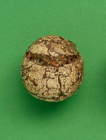 A no-name feather golf ball circa 1840s
