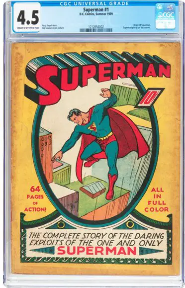 CGC Graded Copy Of Superman #1