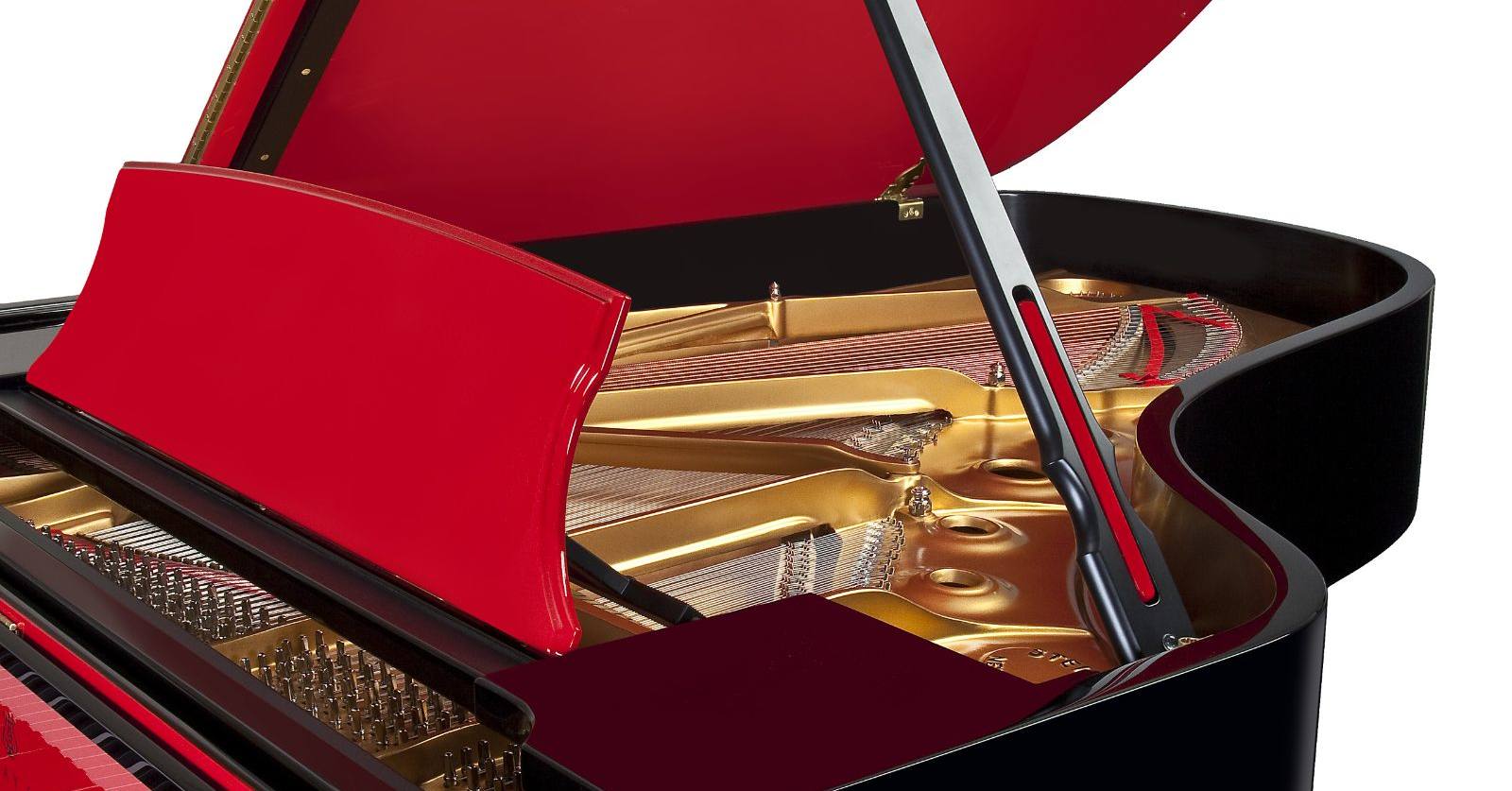 The Steinway Red pops for (Red)