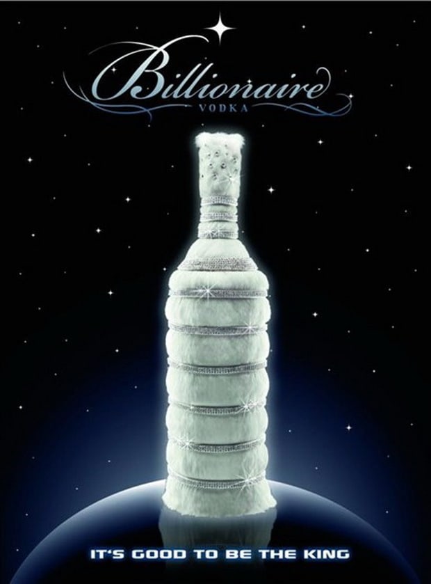Billionaire Vodka by Leon Verres