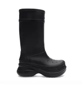 Balenciaga X Crocs Boot Black