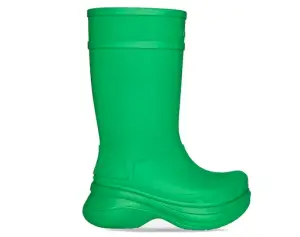 Balenciaga X Crocs Boot Bright Green