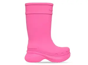 Balenciaga X Crocs Boot Bright Pink (Women's)
