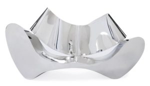 'D' A Mirror-Polished Stainless Steel Sofa