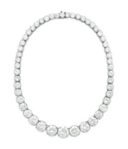 Christie’s Rivière Diamond Necklace