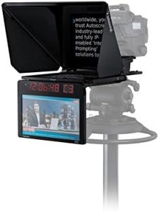 Autoscript Epic-IP On-Camera Package with 19'' Prompt Monitor and Integrated 19'' Talent Monitor
